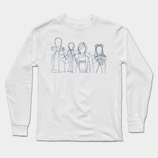 W H O Long Sleeve T-Shirt